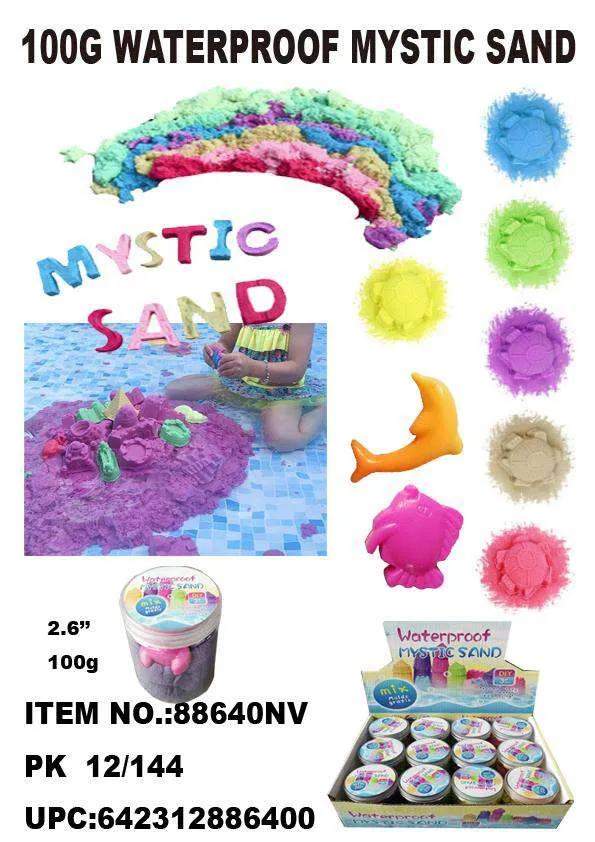 100 GRAMS WATERPROOF MYSTIC SAND W/MODE