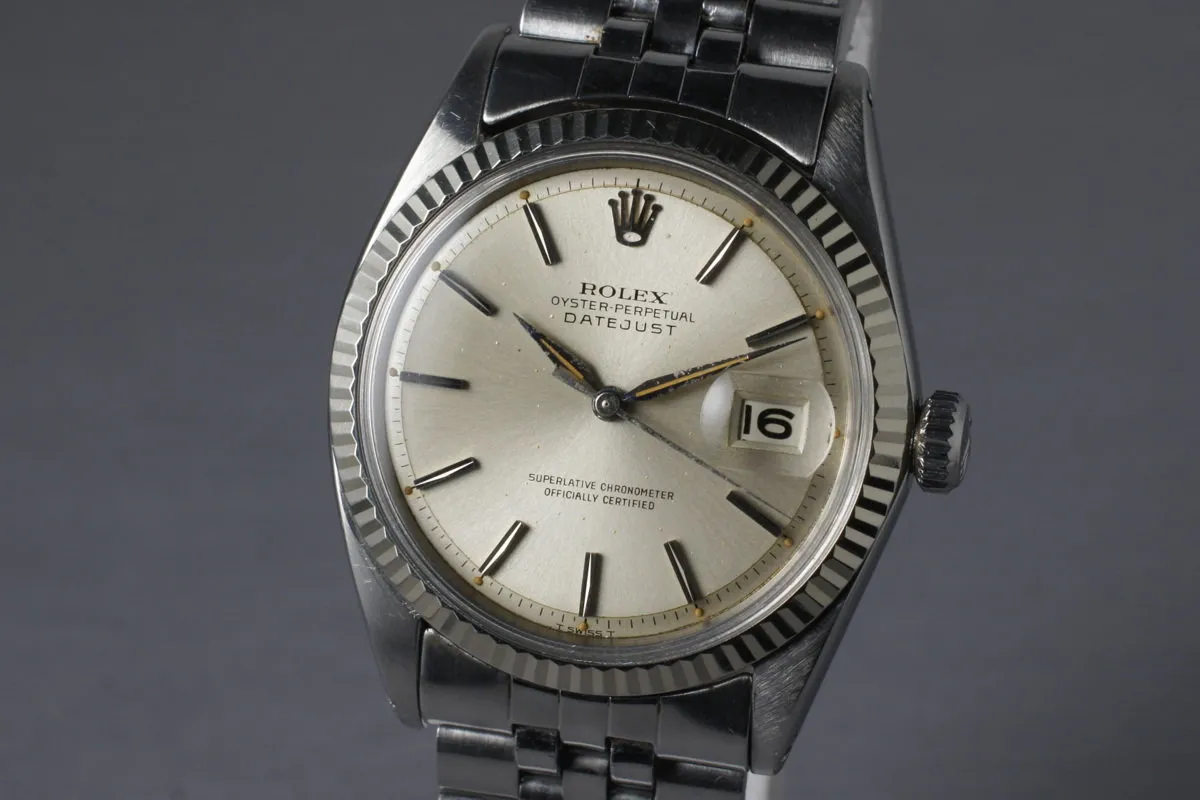 1964 Rolex DateJust 1601 Silver Dial