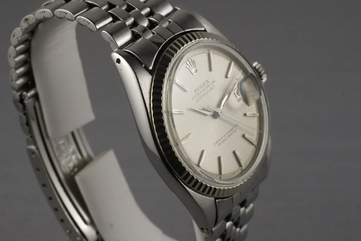 1964 Rolex DateJust 1601 Silver Dial