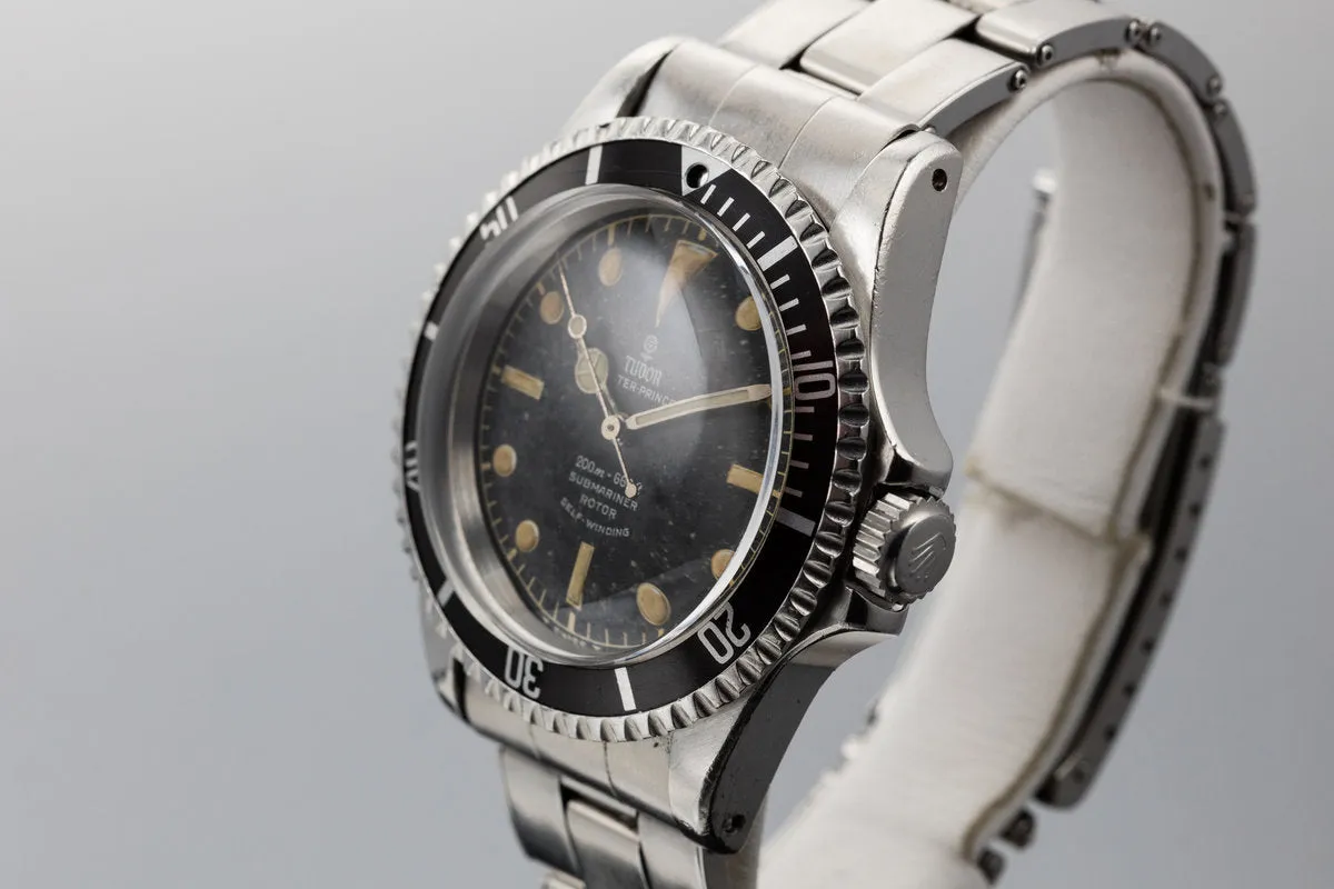 1964 Tudor Submariner 7928 Gilt Dial with "Granite" Patina