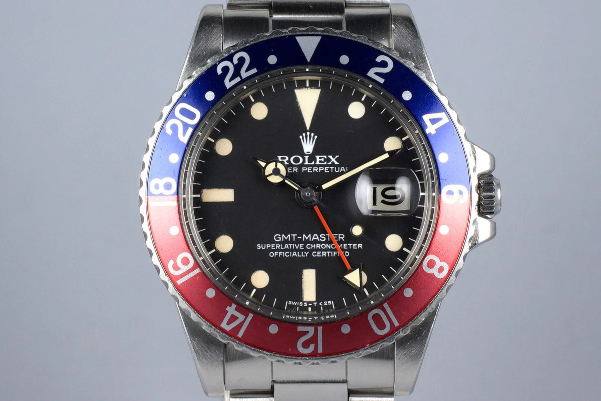 1975 Rolex GMT 1675