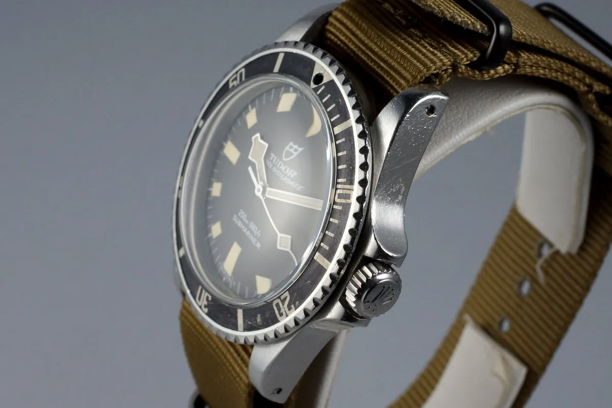 1977 Tudor Submariner 94110 Black Snowflake