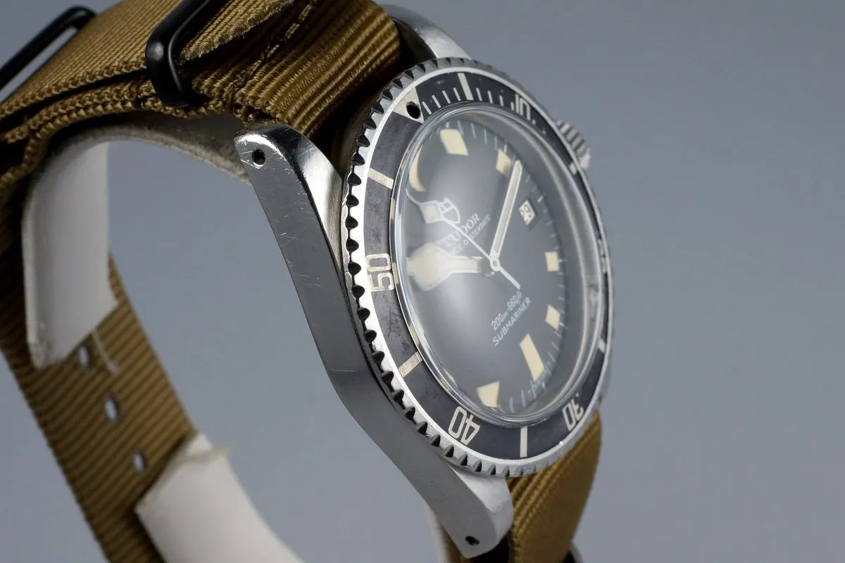 1977 Tudor Submariner 94110 Black Snowflake