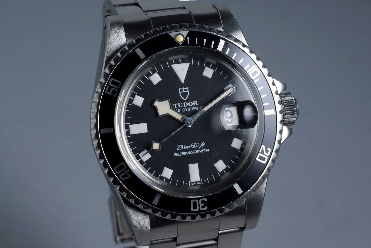 1977 Tudor Submariner 94110 Snowflake with Box