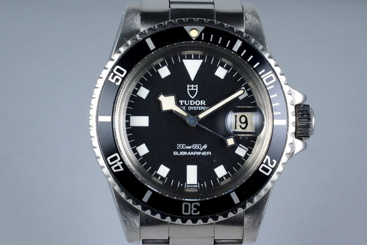 1977 Tudor Submariner 94110 Snowflake with Box