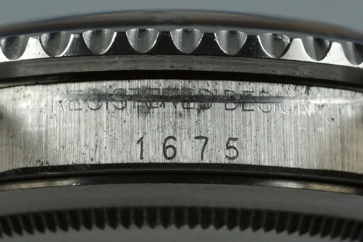 1978 Rolex GMT 1675 Radial Dial