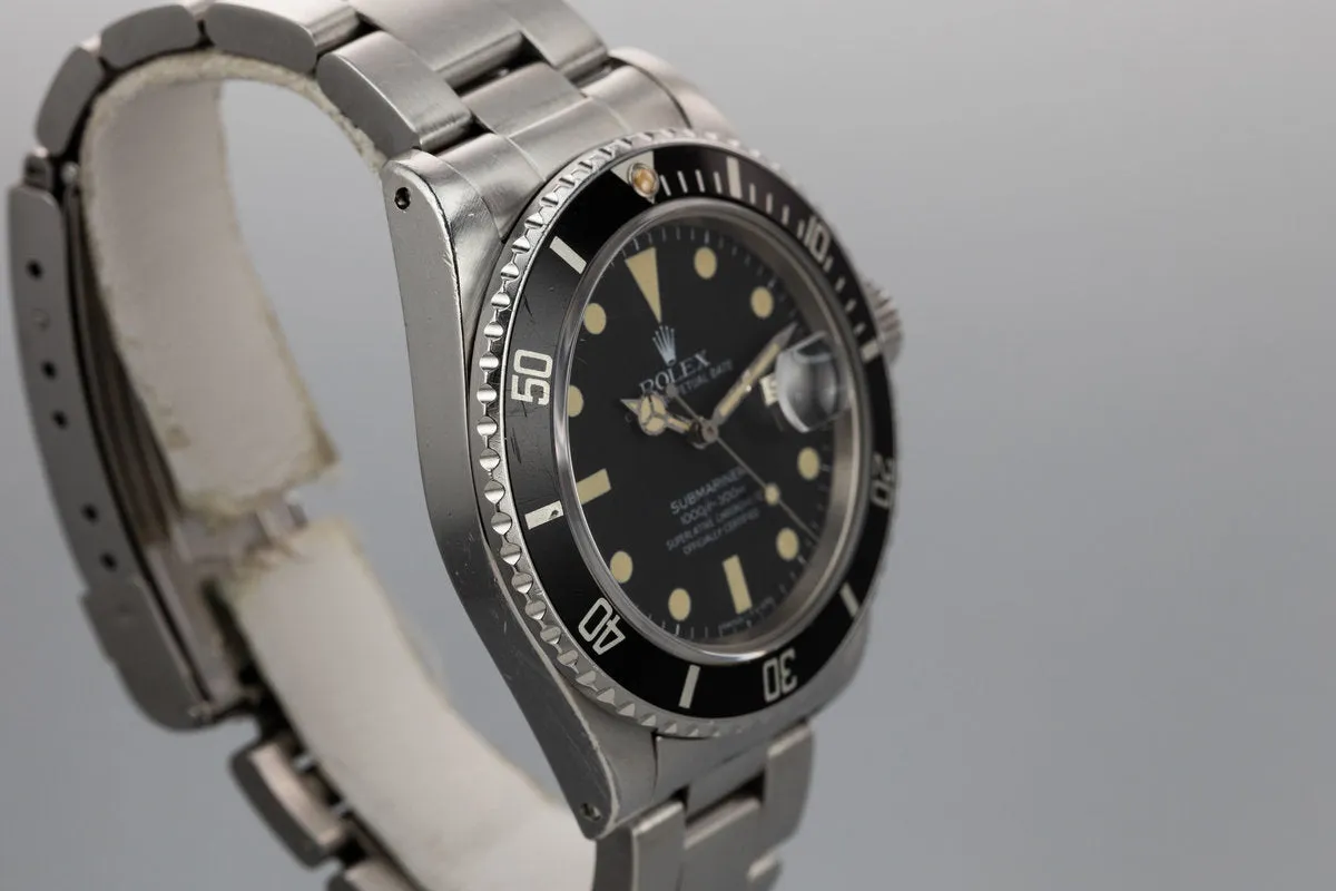 1980 Rolex Submariner 16800