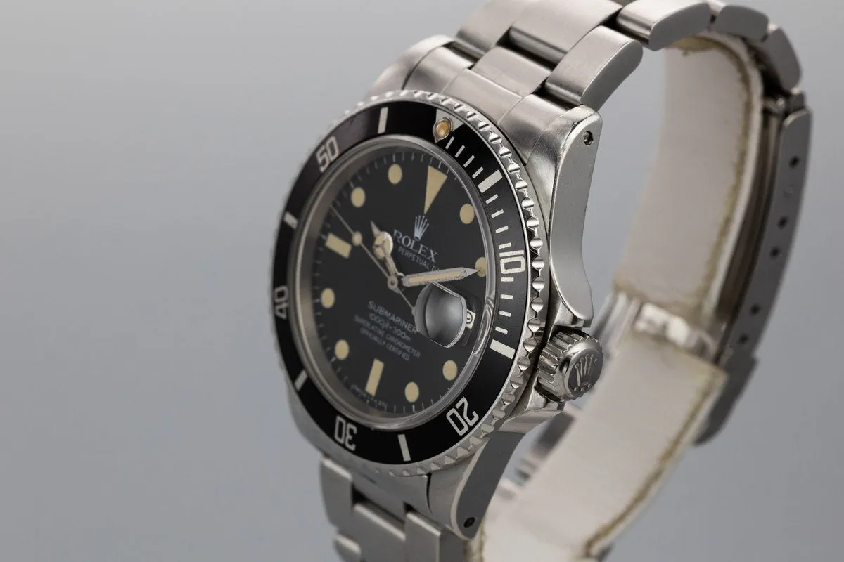 1980 Rolex Submariner 16800