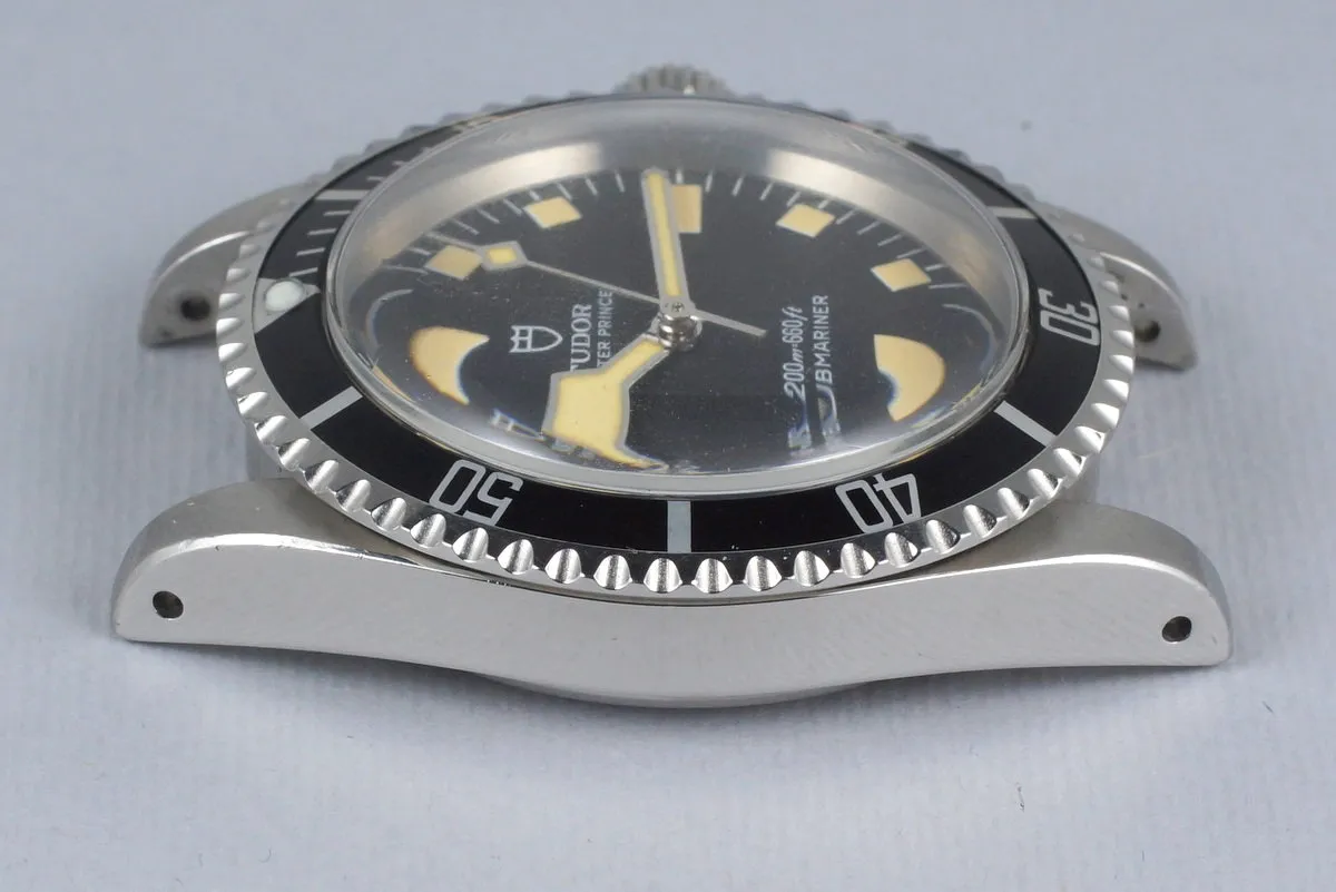 1981 Tudor Submariner 94010 Black Snowflake