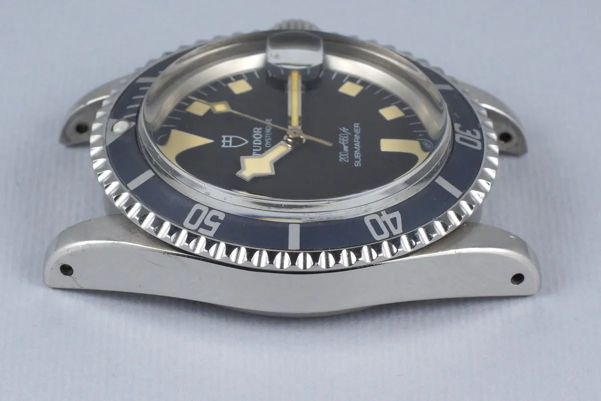 1981 Tudor Submariner 94110 Black Snowflake