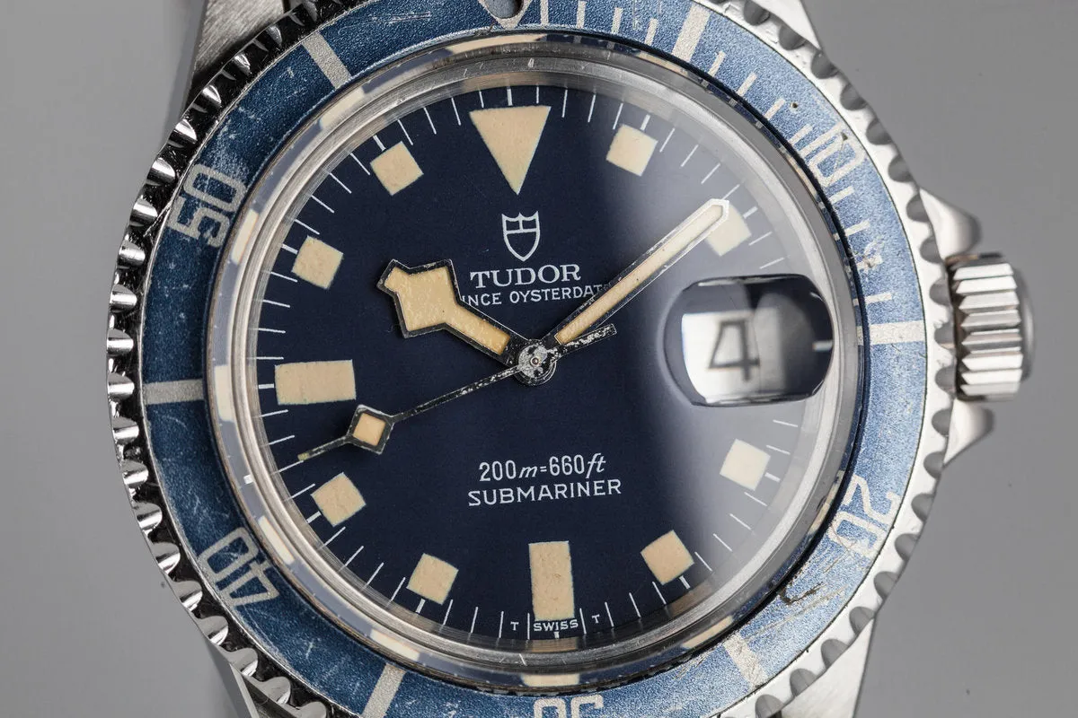 1981 Tudor Submariner 94110 with Blue Snowflake Dial