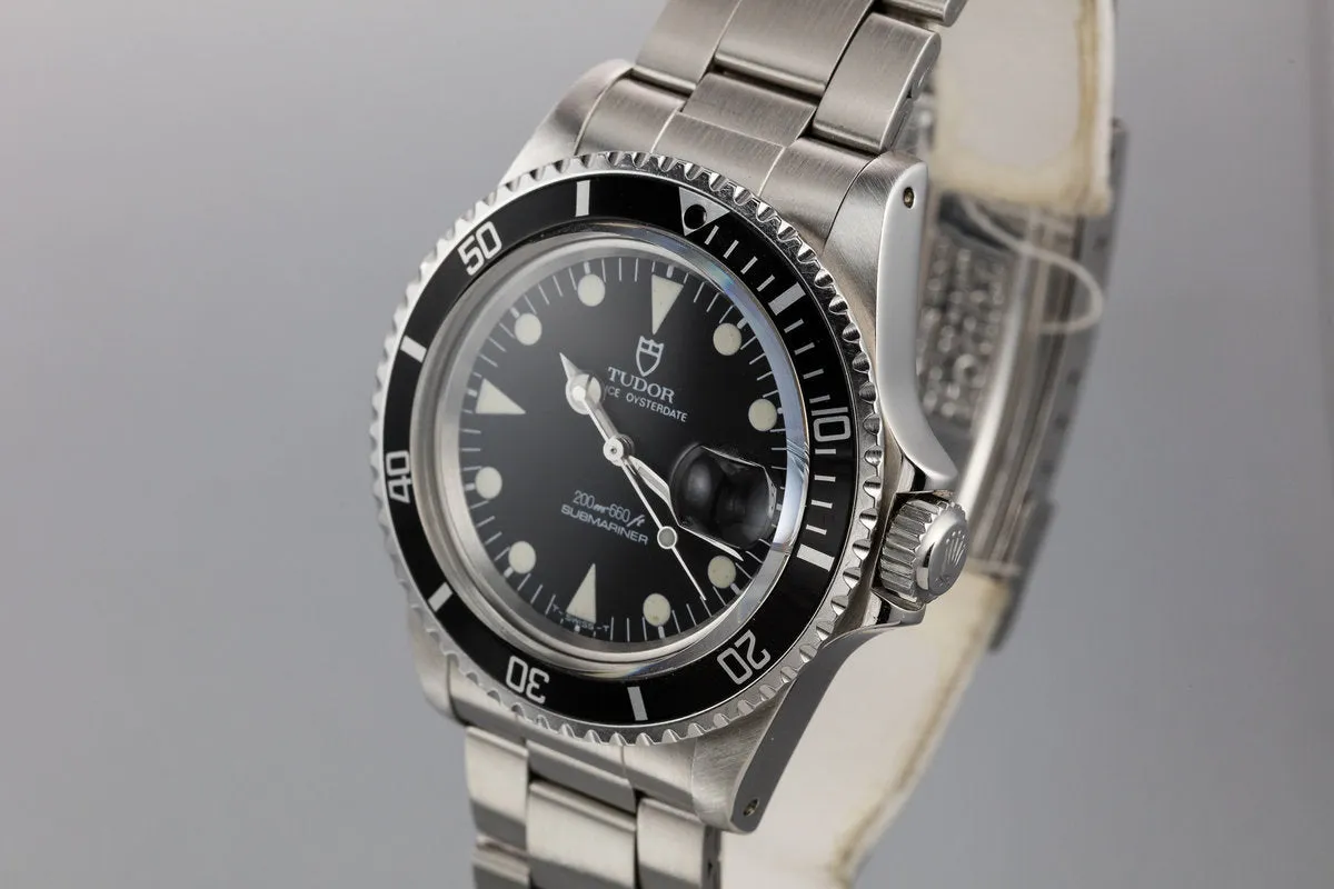 1989 Tudor Submariner Prince Oyster Date 79090