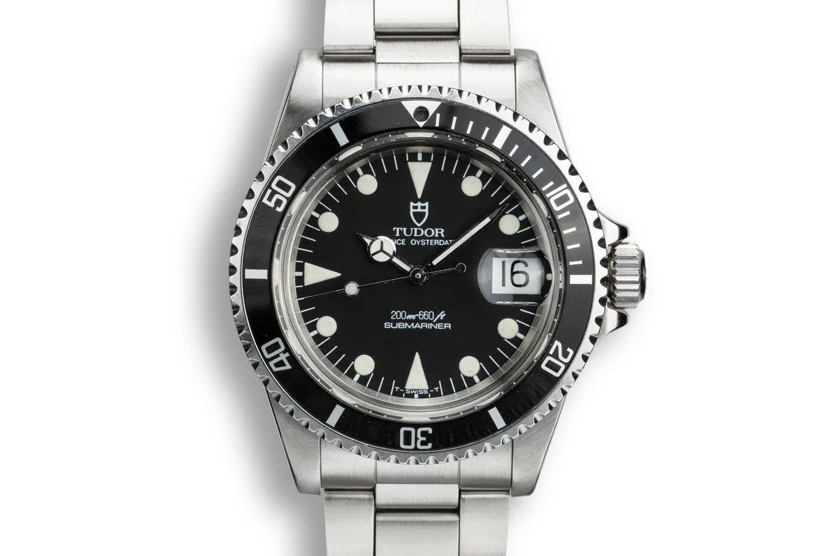 1989 Tudor Submariner Prince Oyster Date 79090