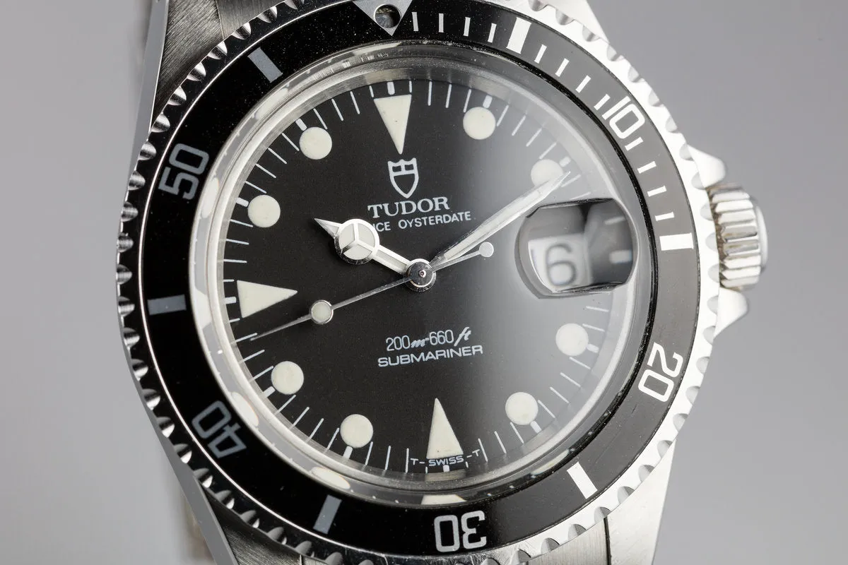 1989 Tudor Submariner Prince Oyster Date 79090