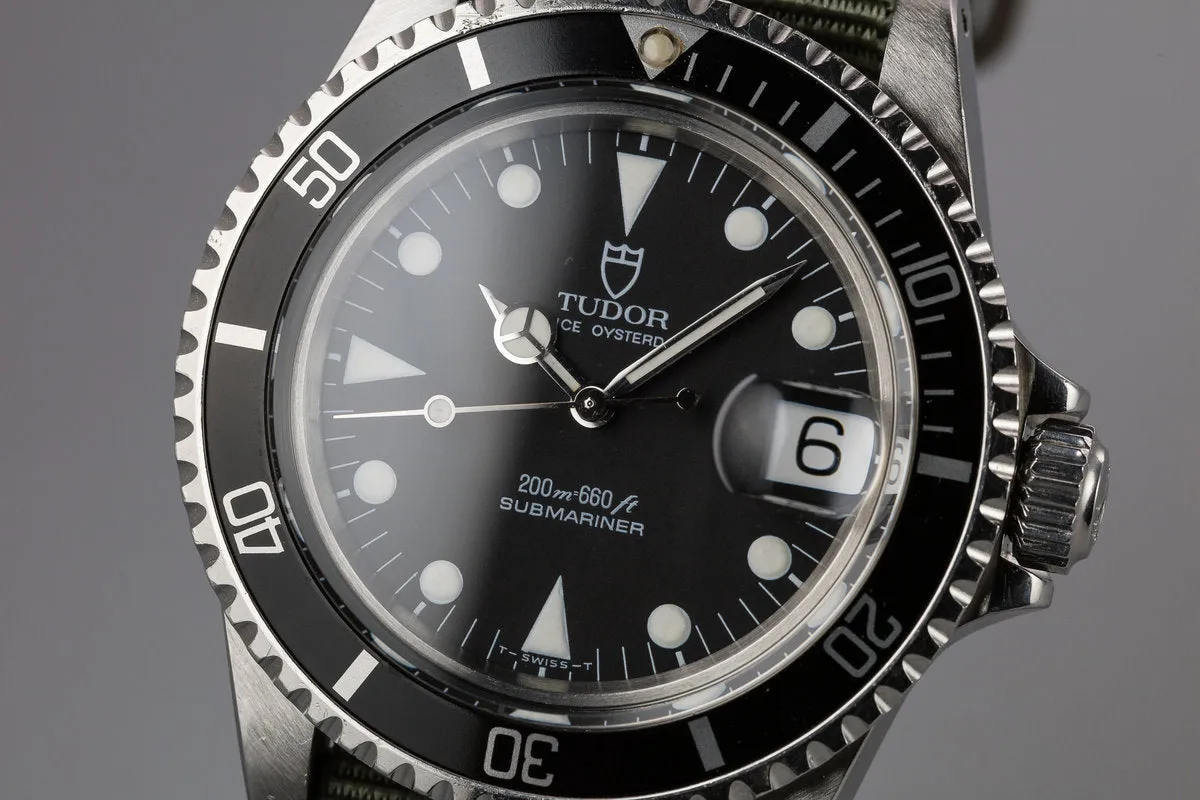 1990 Tudor Prince Oysterdate Submariner 79090 with Service Papers