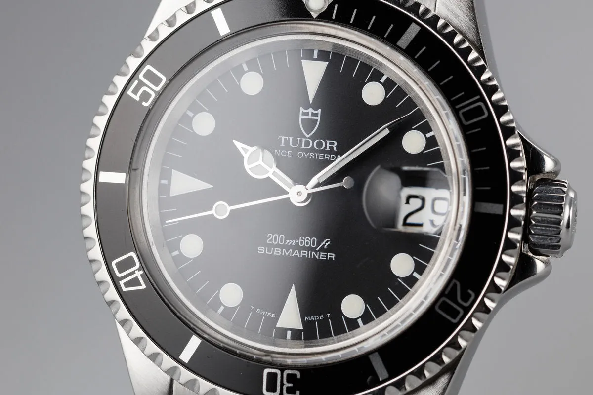 1992 Tudor Submariner 79090 with Box and Papers