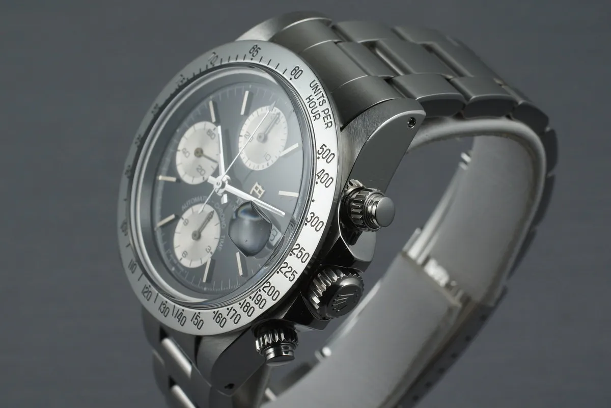 1994 Tudor Chronograph Big Block 79180 with Black Dial and Papers