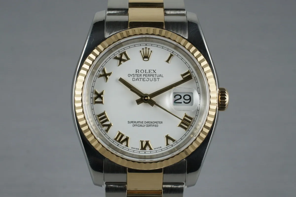 2005 Rolex Two Tone DateJust 116233