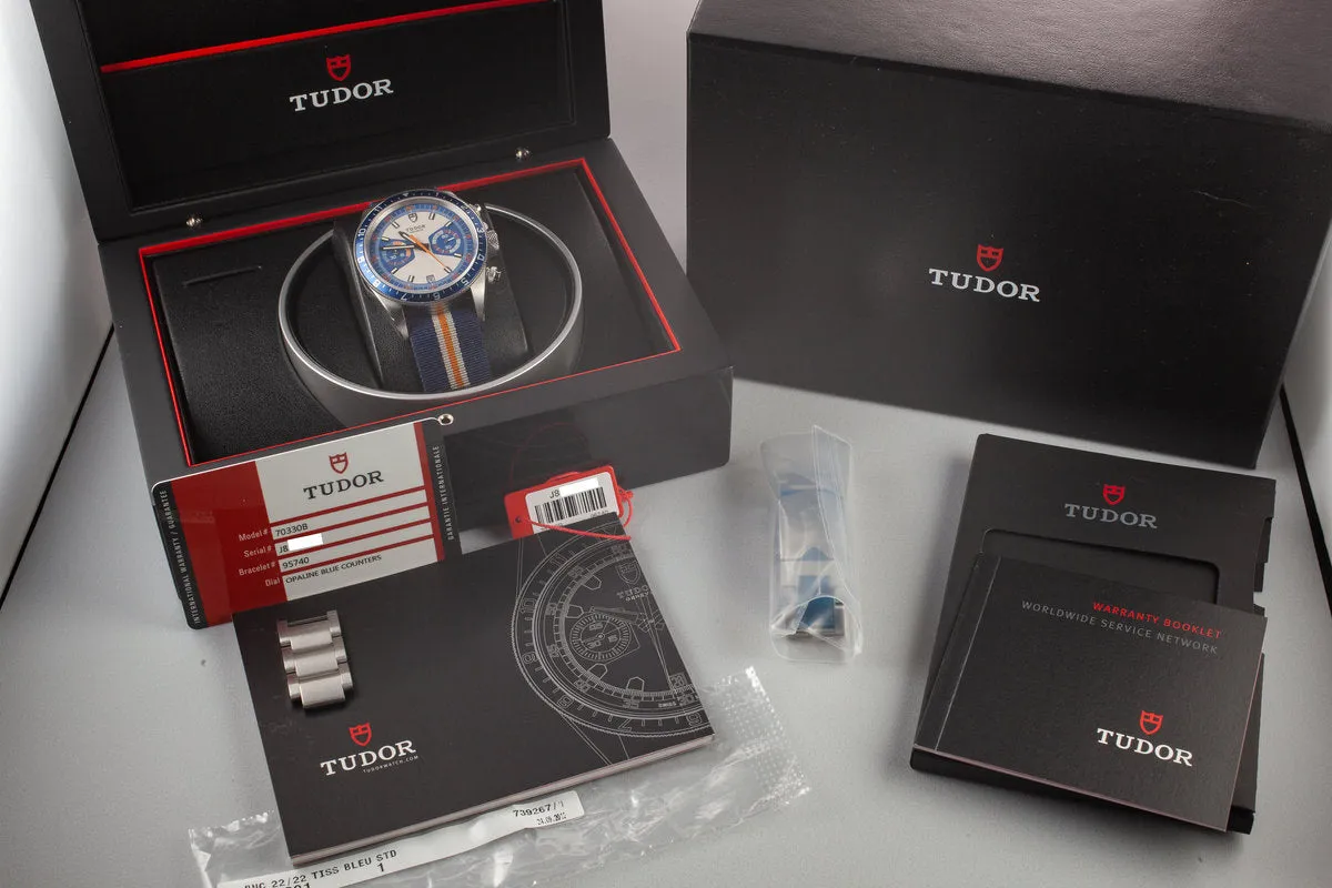 2013 Tudor Heritage Chrono 70330B with Box and Papers