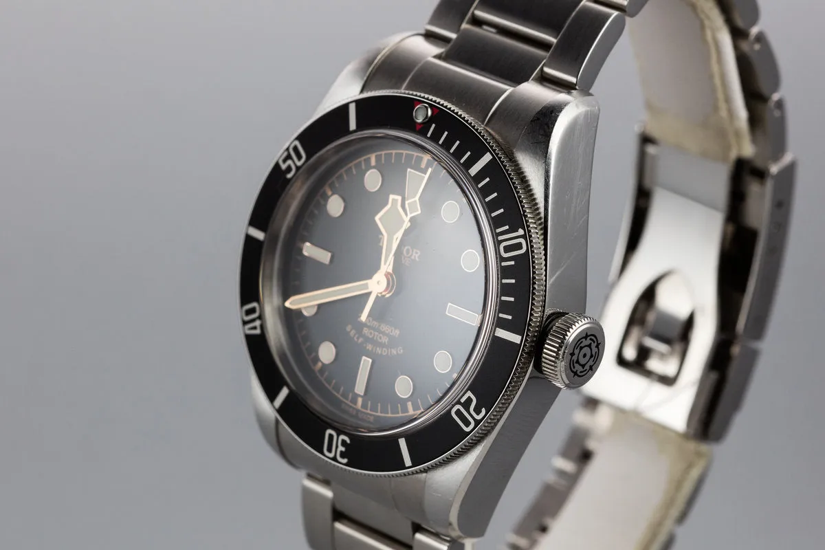 2015 Tudor Black Bay Heritage 7922N with Box and papers