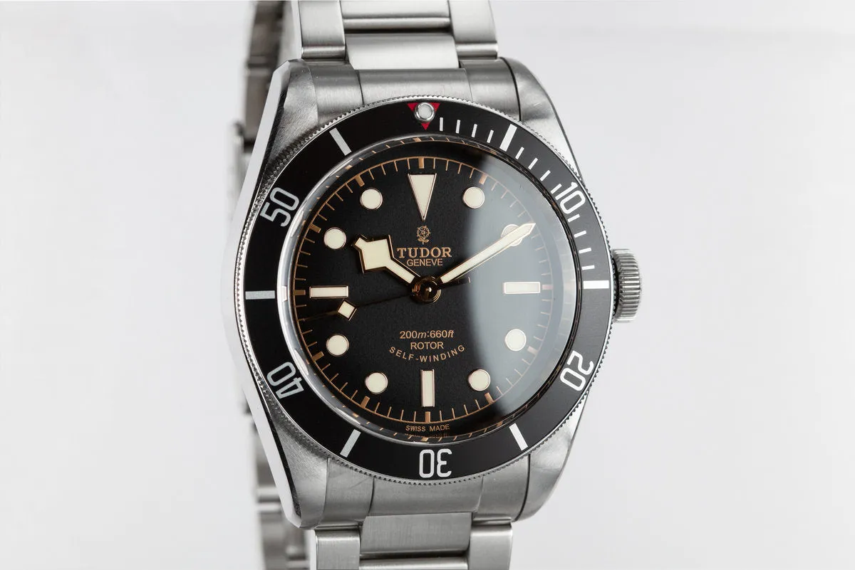 2015 Tudor Black Bay Heritage 7922N with Box and papers