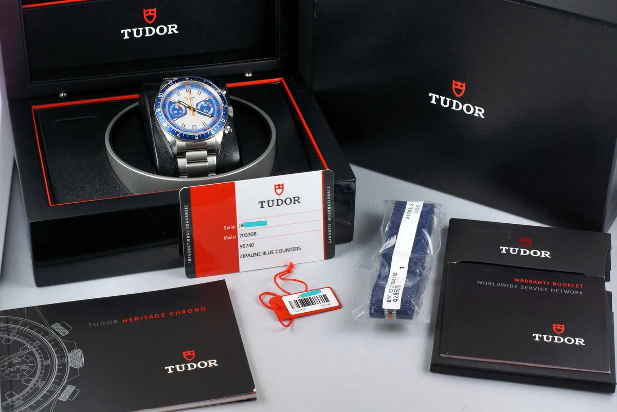 2016 Tudor Heritage Chrono 70330B with Box and Papers