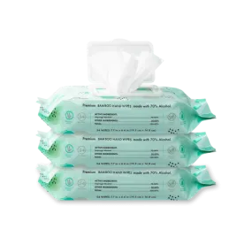 3 PACK - Unscented Hand Wipes