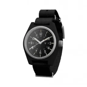 34mm Black General Purpose Quartz (GPQ) Nylon DEFSTAN Watch