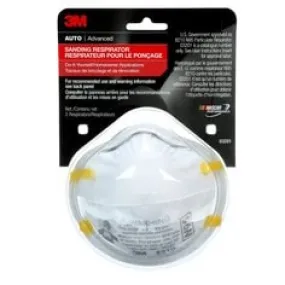 3M™ Sanding Respirator, 03201, 2 per pack, 12 packs per case