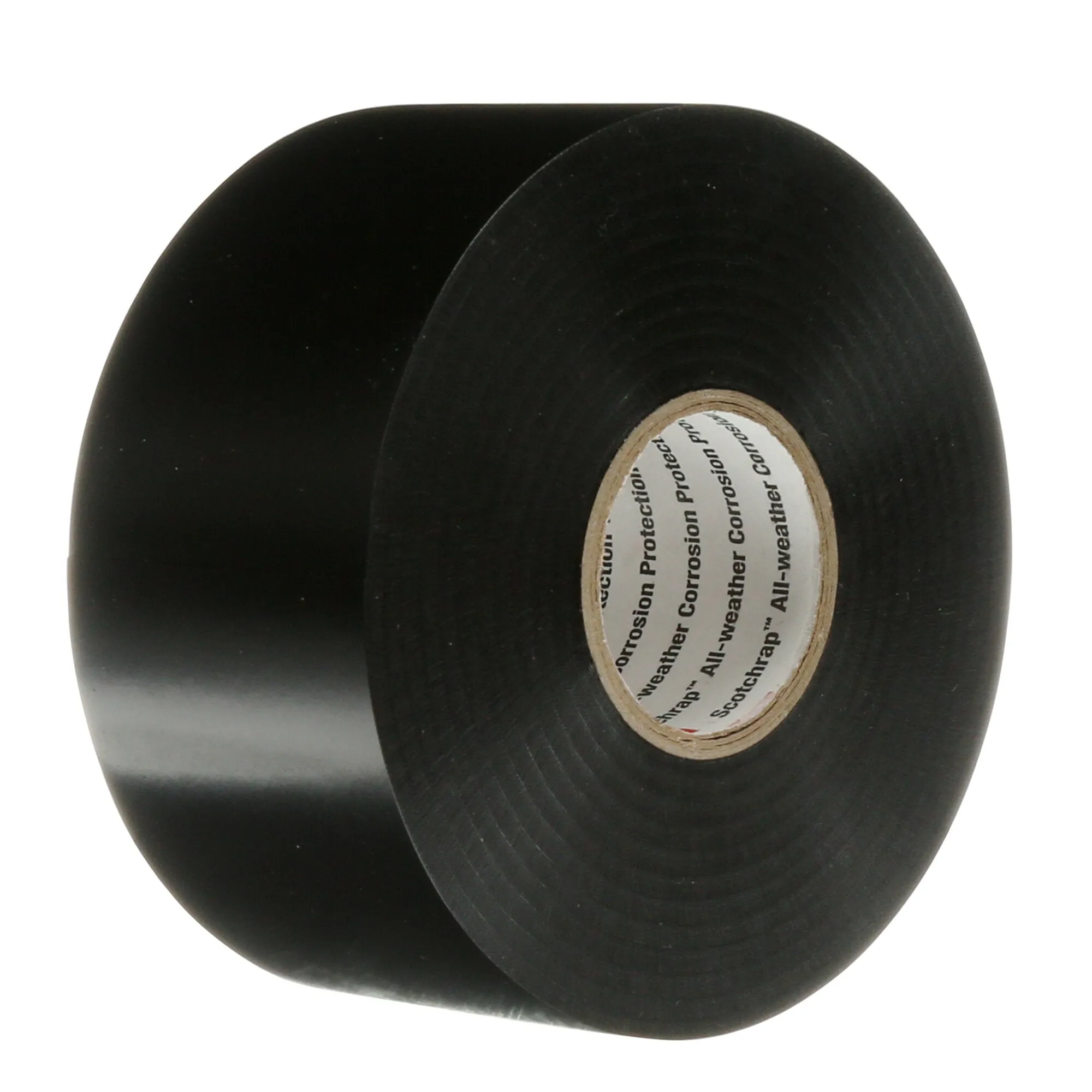 3M Scotchrap Vinyl Corrosion Protection Tape 50, 2 in x 100 ft,Unprinted, Black