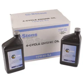 4-Cycle Engine Oil replaces 10W30-SJ Wt