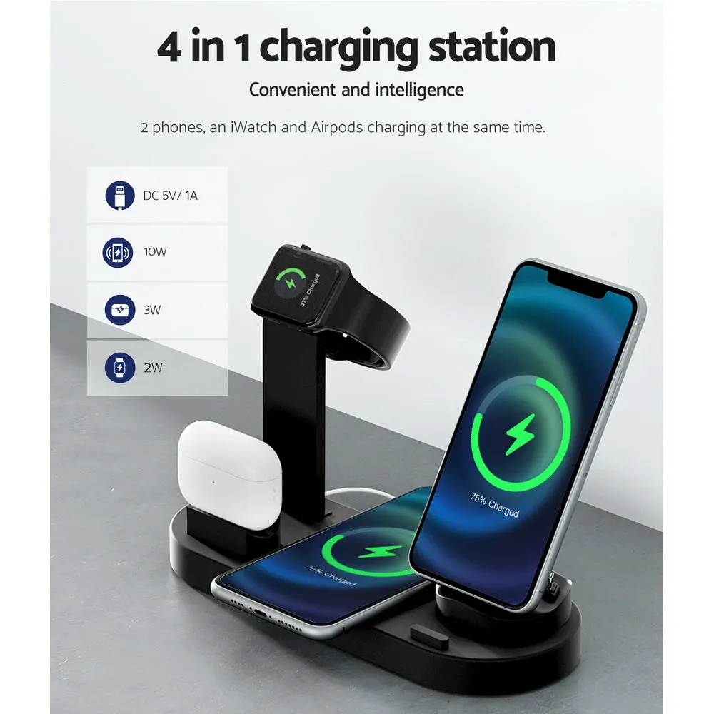 4-in-1 Wireless Charging Station, Safety Features - Devanti