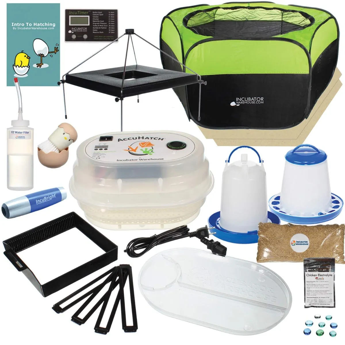 AccuHatch 360° View Digital Egg Incubator Ultimate Combo Kit