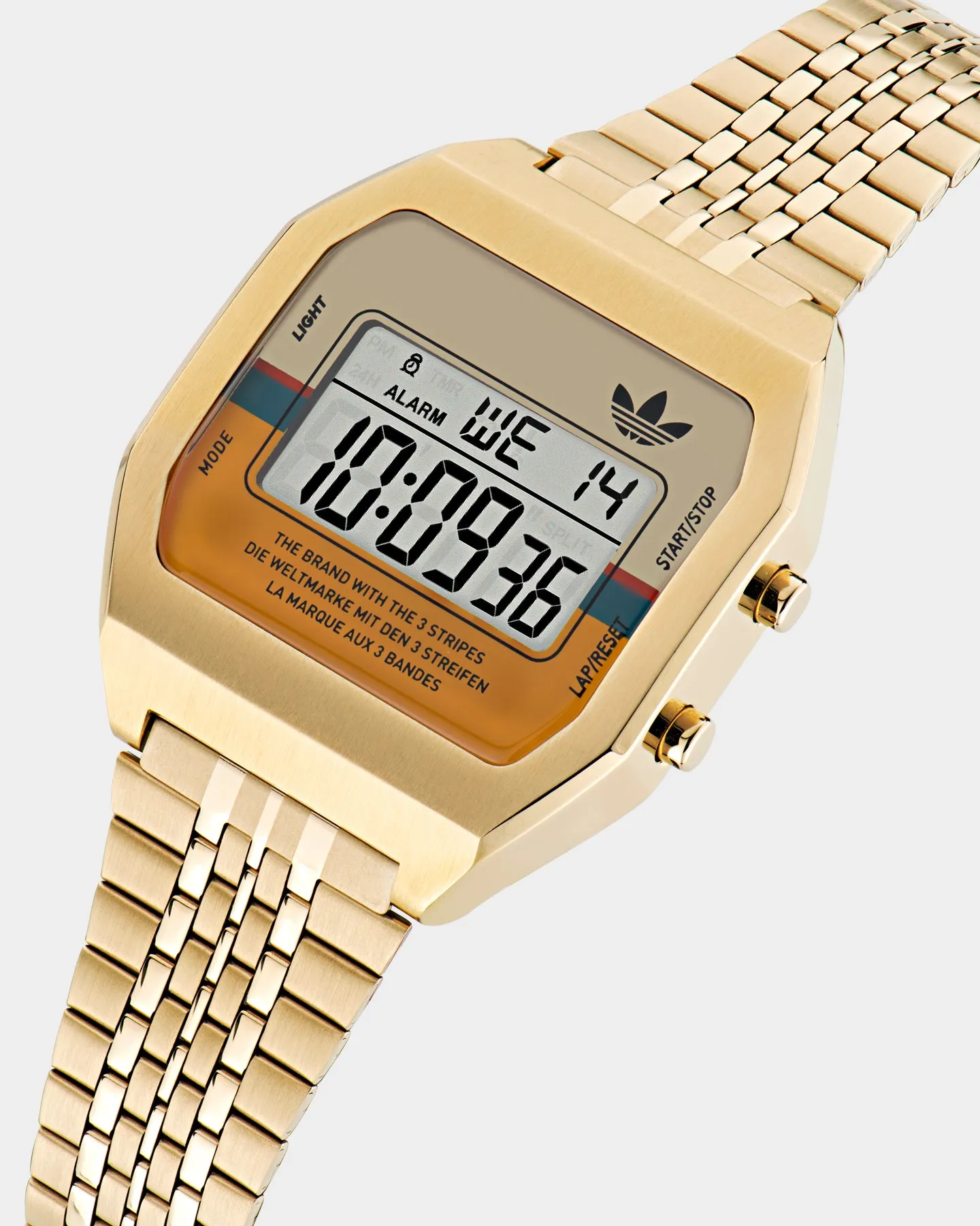 Adidas Digital Two Watch Gold