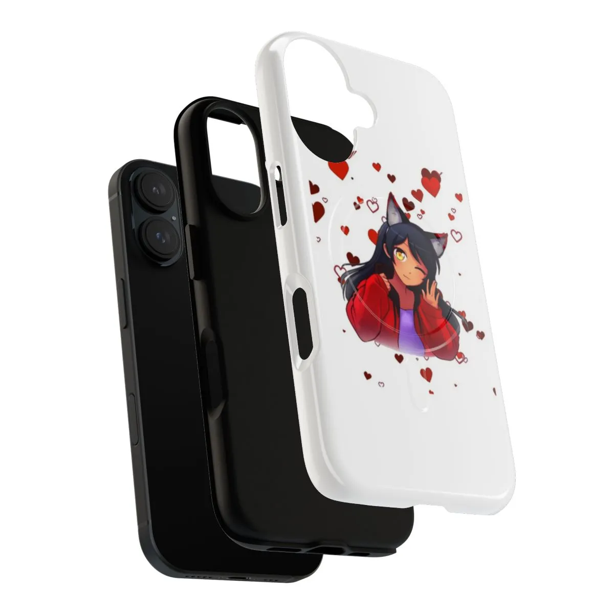 Adorable Aphmau-Inspired Magnetic Protective Phone Case