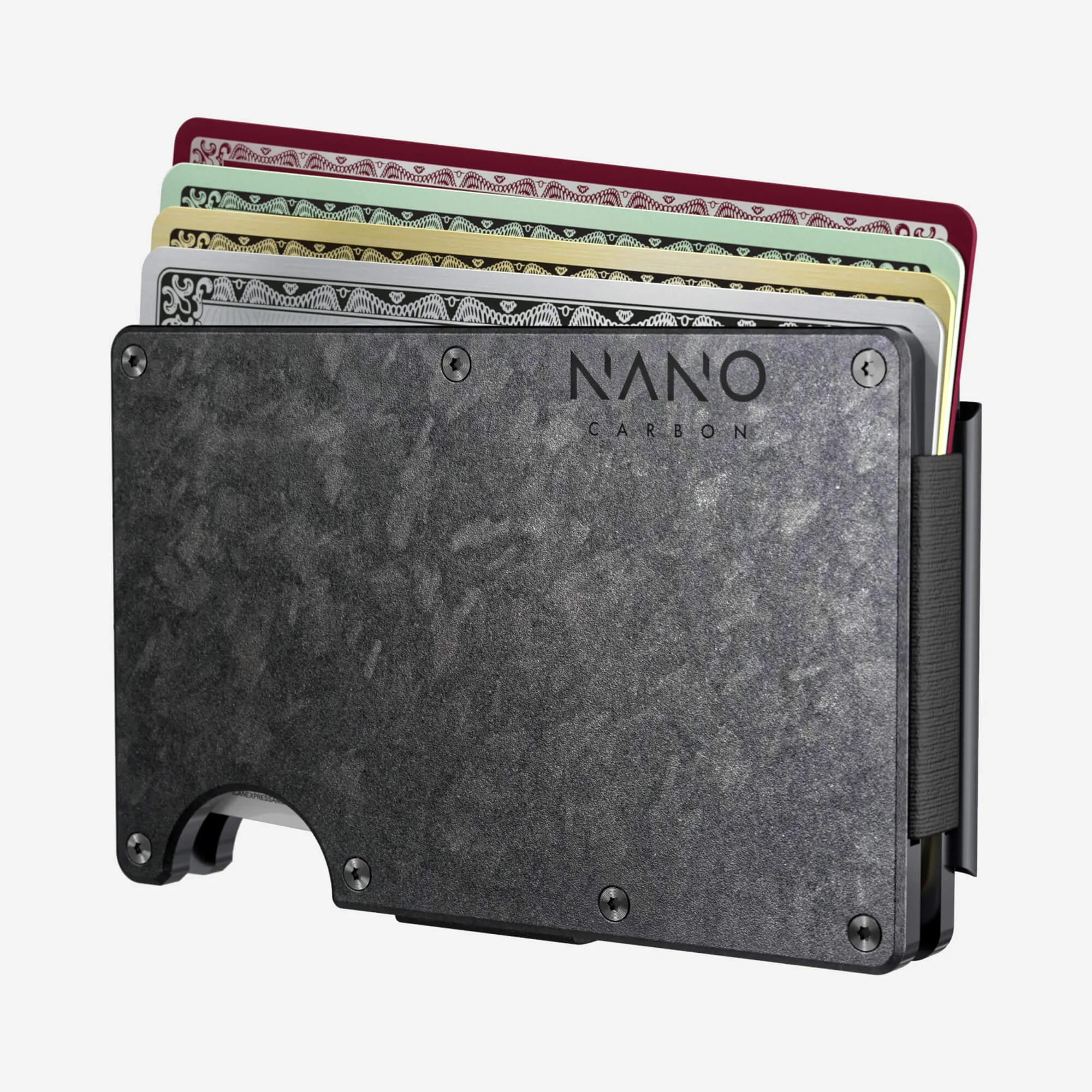 AirTag Cash Strap Wallet (Nero)