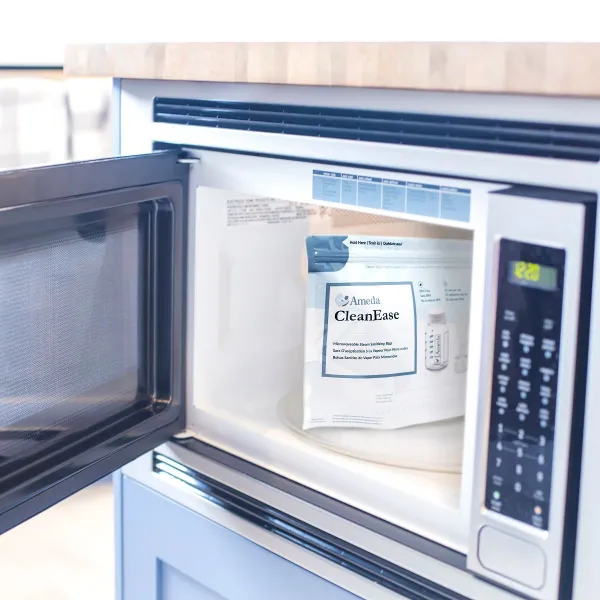 Ameda CleanEase Microwaveable Steam Sanitization Bags