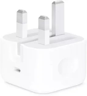 Apple A2344 MUJ83ZP/A  20W USB-C 3-Pin Folding Charger Adapter