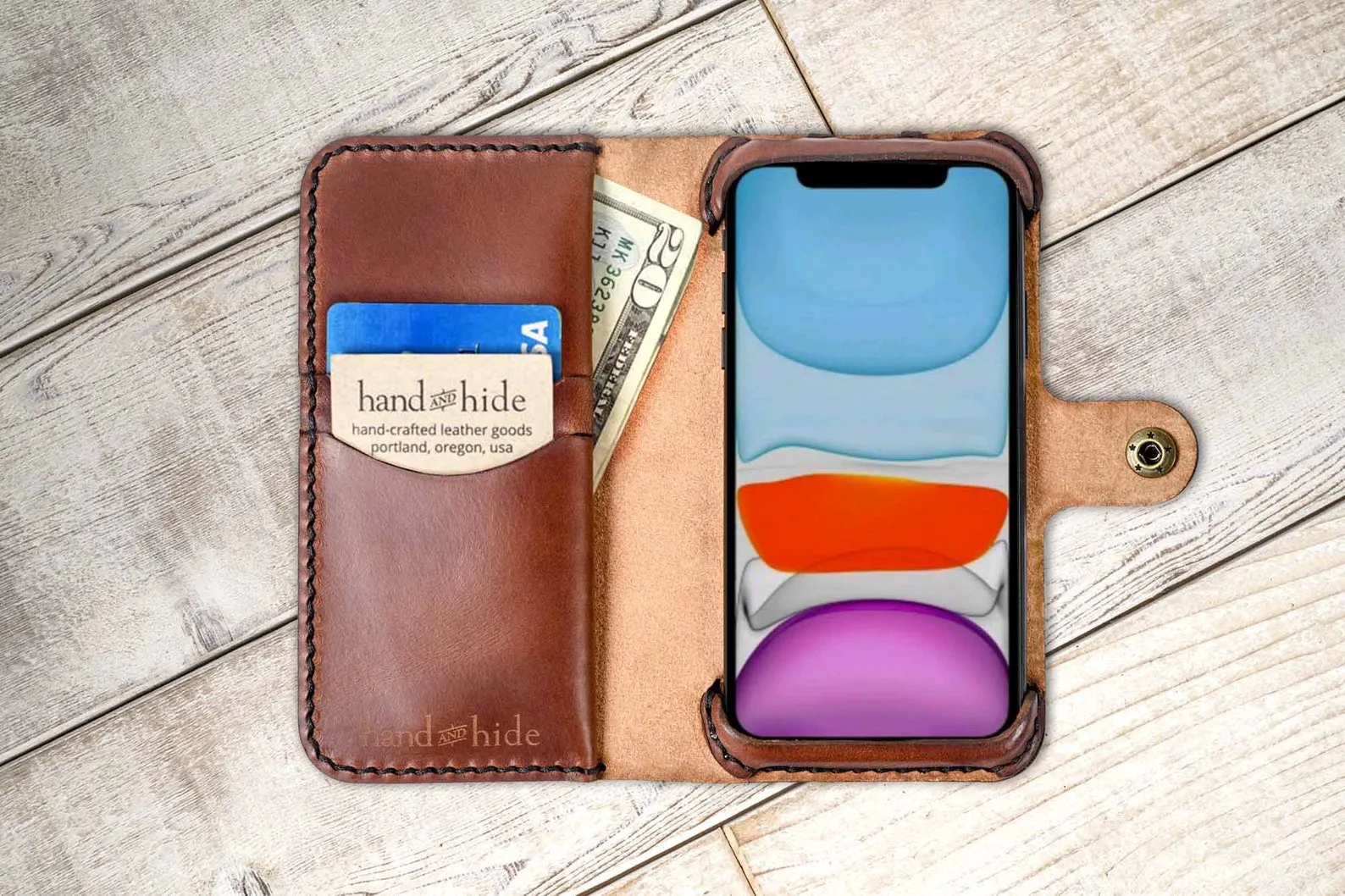 Apple iPhone 11 Series Custom Wallet Case