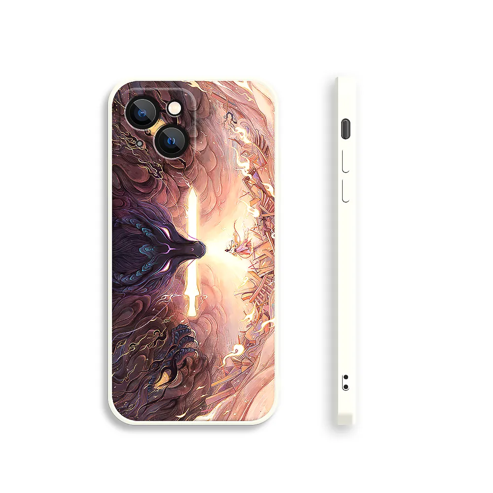 Apple iPhone Series YaZi Dragon Silicone Phone Case