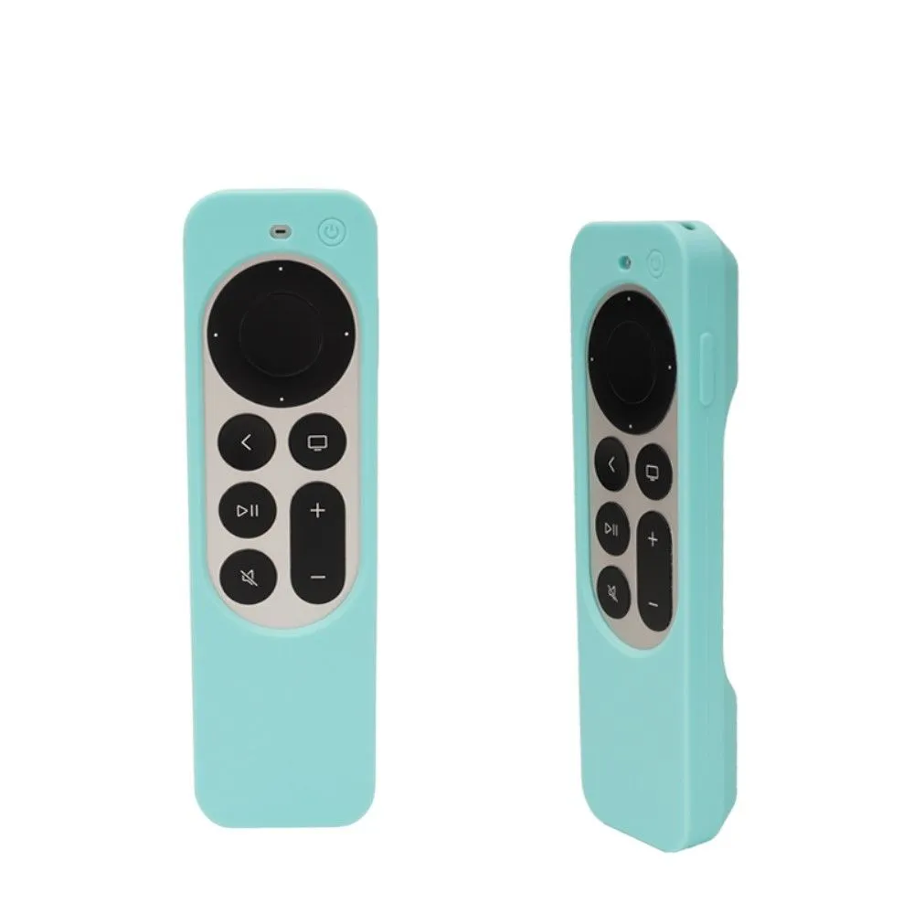 Apple TV 4K (2021) remote controller / AirTag silicone cover - Pink