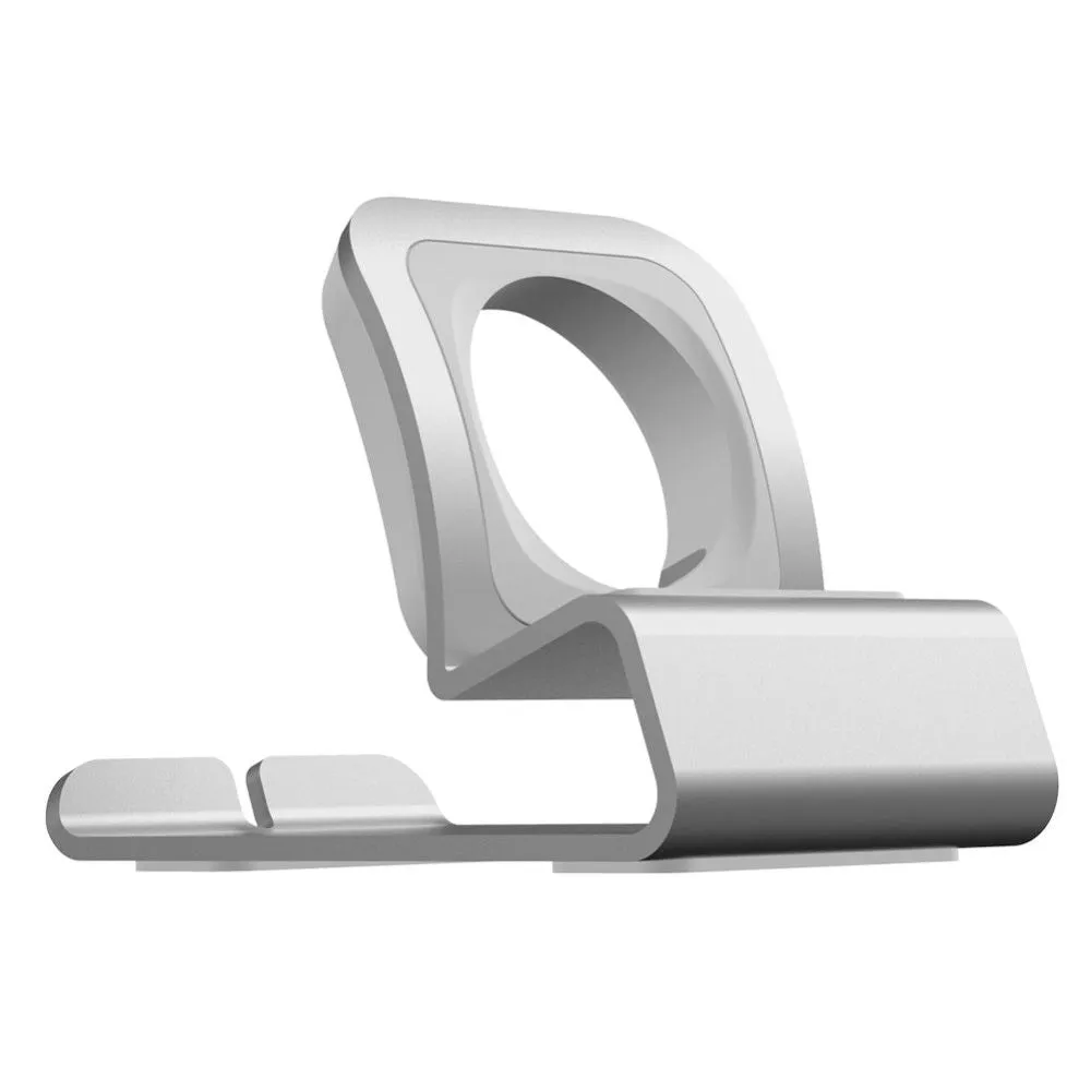 Apple Watch (45mm) T025 aluminum charging dock - Silver