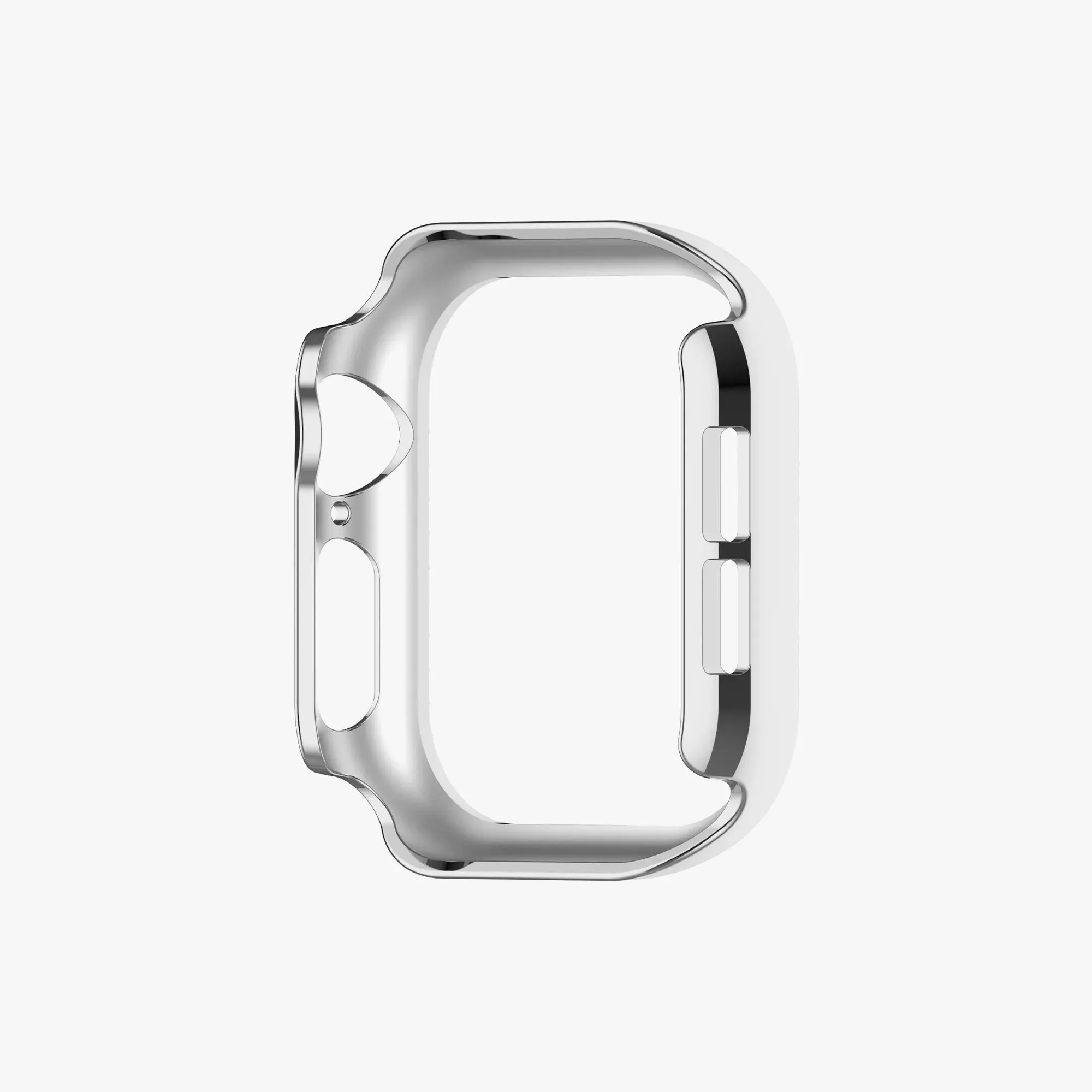 Apple Watch Diamond Plated Protective Hard Case - Silver