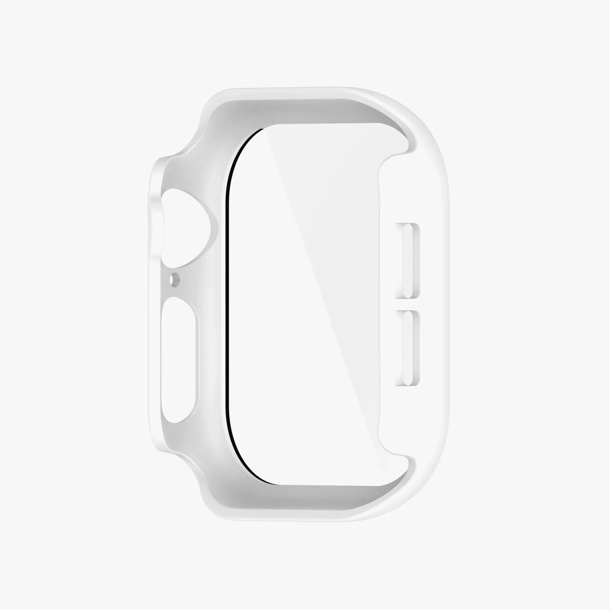 Apple Watch Protective Hard Case with Screen Guard - White