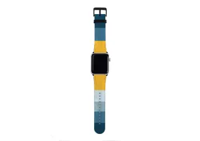 Apple Watch Strap- Madrid Chroma Horizontal Stripe