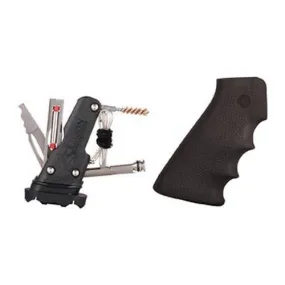 AR-15 Rubber Grip - w-Samson Field Survival Kit Black