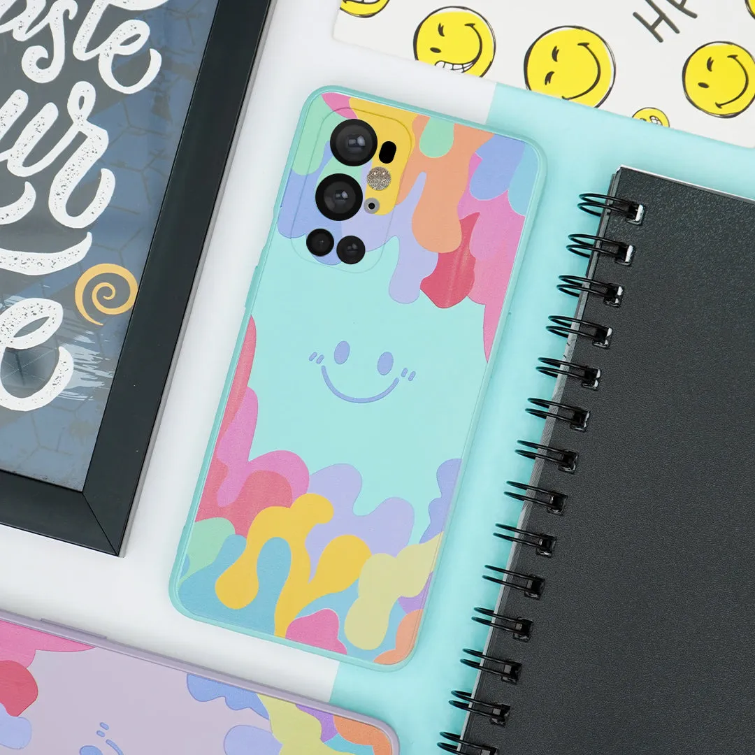 Artistic Cute Smiley Watercolor Case