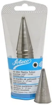 Ateco Dine Star Pastry Tips, 10