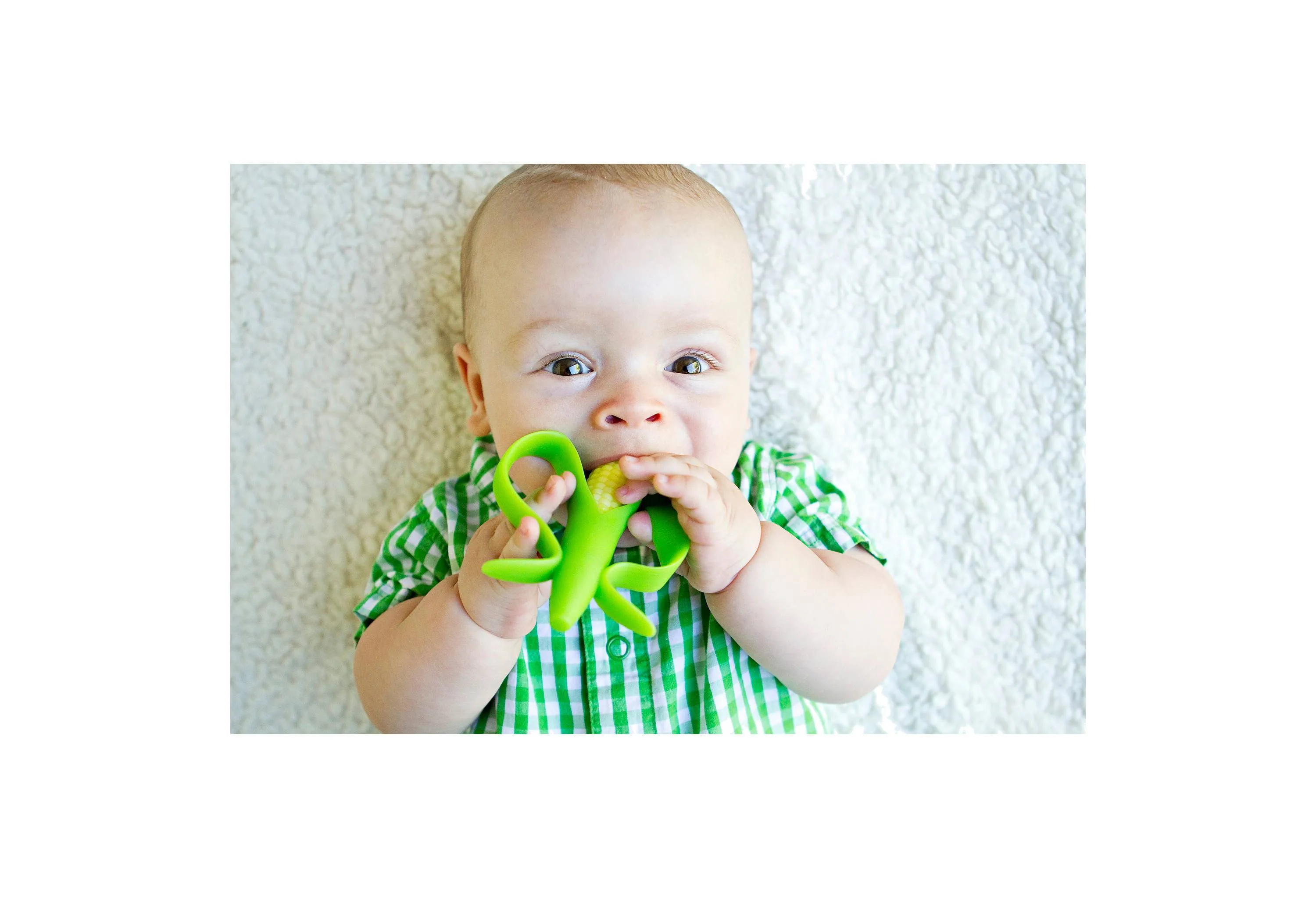 Baby Banana, Corn Cob Infant Tootbrush and Teether