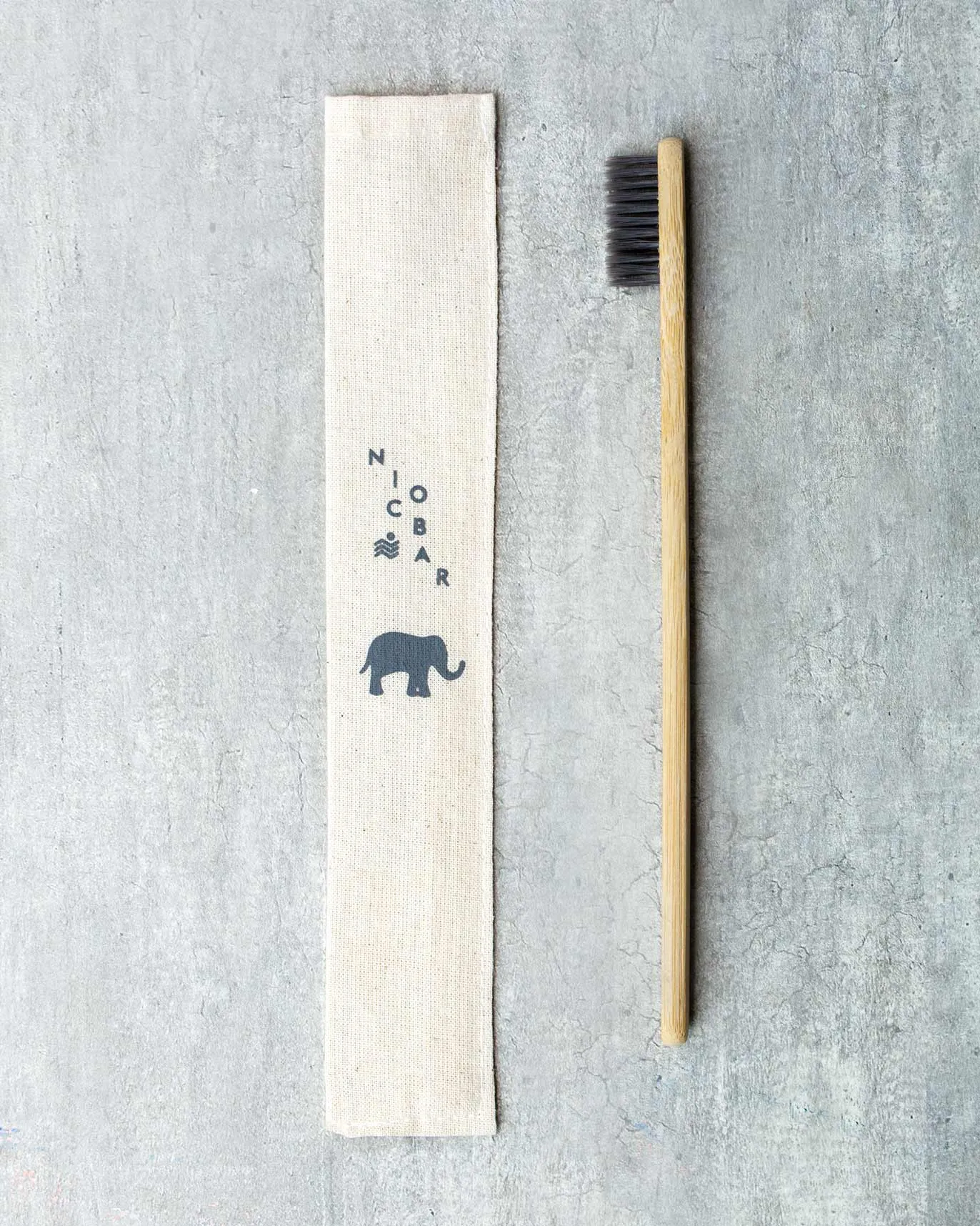 Bamboo Toothbrush - Charcoal